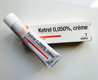کرم لایه بردار کترل Ketrel درمان آکنه و جوش پوستی